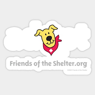 "adopt" (white text) Sticker